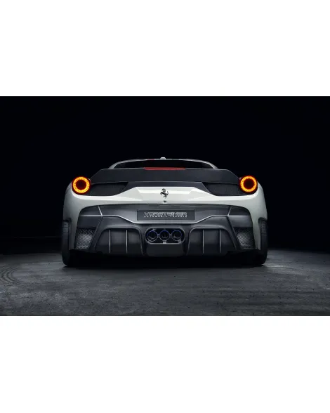 Ferrari 458 Italia Vorsteiner 458-VX Aero Rear Bumper w/Carbon Fiber Rear Diffuser Ferrari 458 Italia Vorsteiner 458-VX Aero Rear Bumper w/Carbon Fiber Rear Diffuser