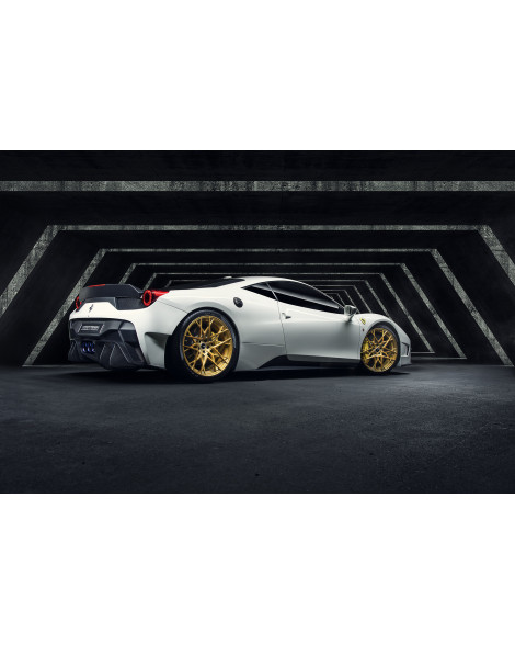 Ferrari 458 Italia Vorsteiner 458-VX Aero Rear Bumper w/Carbon Fiber Rear Diffuser Ferrari 458 Italia Vorsteiner 458-VX Aero Rear Bumper w/Carbon Fiber Rear Diffuser