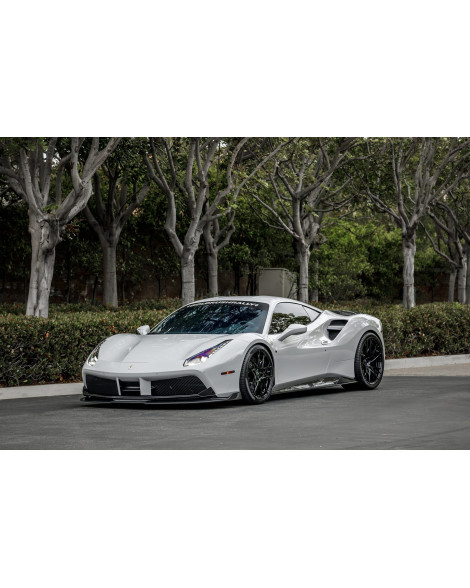 Ferrari 488 Vorsteiner Aero Carbon Fiber Front Spoiler Ferrari 488 Vorsteiner Aero Carbon Fiber Front Spoiler