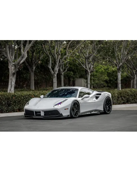 Ferrari 488 Vorsteiner Aero Carbon Fiber Front Spoiler Ferrari 488 Vorsteiner Aero Carbon Fiber Front Spoiler