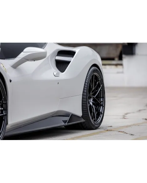 Ferrari 488 Vorsteiner Aero Carbon Fiber Side Skirts Ferrari 488 Vorsteiner Aero Carbon Fiber Side Skirts