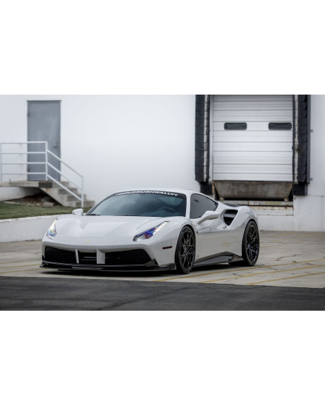 Ferrari 488 Vorsteiner Aero Carbon Fiber Side Skirts Ferrari 488 Vorsteiner Aero Carbon Fiber Side Skirts