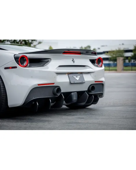 Ferrari 488 Vorsteiner Aero Carbon Fiber Rear Diffuser Fins (SET OF 6) Ferrari 488 Vorsteiner Aero Carbon Fiber Rear Diffuser Fins (SET OF 6)