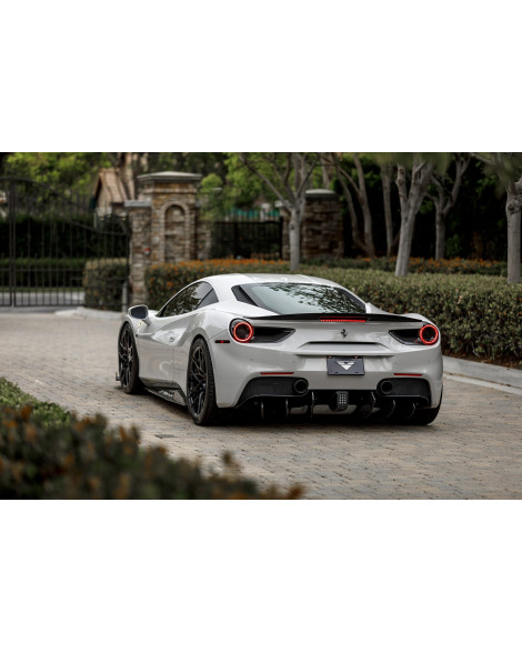Ferrari 488 Vorsteiner Aero Carbon Fiber Decklid Spoiler Ferrari 488 Vorsteiner Aero Carbon Fiber Decklid Spoiler