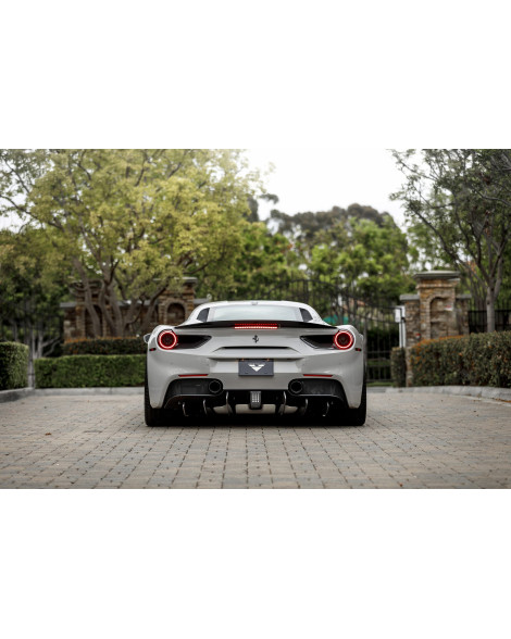 Ferrari 488 Vorsteiner Aero Carbon Fiber Decklid Spoiler Ferrari 488 Vorsteiner Aero Carbon Fiber Decklid Spoiler