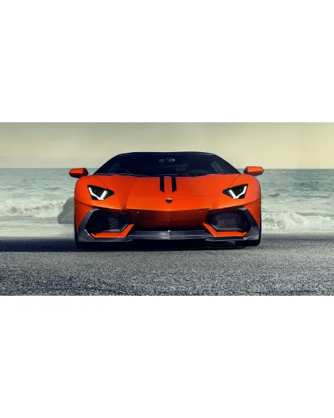 Lamborghini Aventador Vorsteiner Zaragoza Edizione Aero Carbon Fiber Front Spoiler