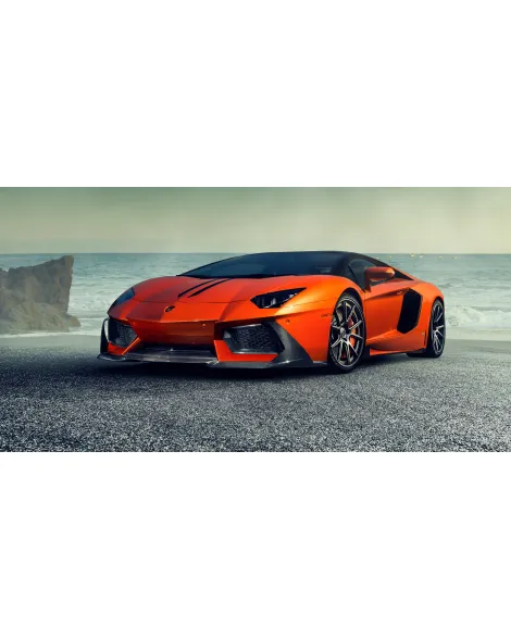 Lamborghini Aventador Vorsteiner Zaragoza Edizione Aero Carbon Fiber Front Spoiler