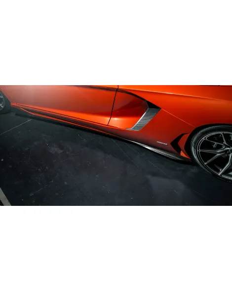 Lamborghini Aventador Vorsteiner V Aero Carbon Fiber Side Blades Lamborghini Aventador Vorsteiner V Aero Carbon Fiber Side Blades