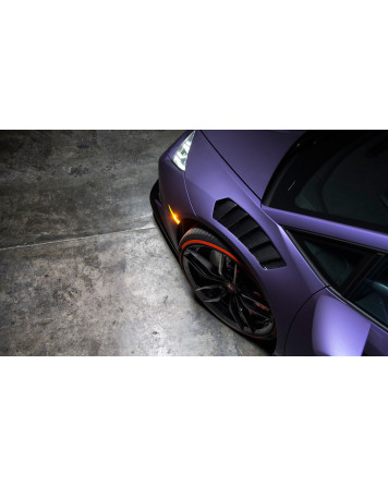 Lamborghini Huracan Vorsteiner Novara Edizione Aero Front Fenders w/Integrated Vents & Splash Shields Carbon Fiber