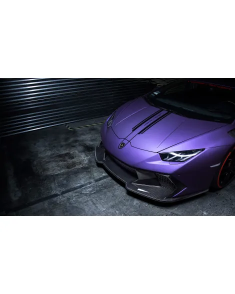 Lamborghini Huracan Vorsteiner Novara Edizione Aero Front Bumper w/Carbon Fiber Front Spoiler Lamborghini Huracan Vorsteiner Novara Edizione Aero Front Bumper w/Carbon Fiber Front Spoiler
