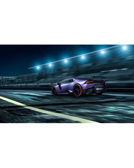 Lamborghini Huracan Vorsteiner Novara Edizione Aero Carbon Fiber Wing Blade w/Aluminum Uprights Lamborghini Huracan Vorsteiner Novara Edizione Aero Carbon Fiber Wing Blade w/Aluminum Uprights
