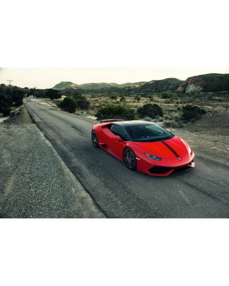 Lamborghini Huracan Vorsteiner Verona Edizione Aero Carbon Fiber Wing Blade w/Aluminum Uprights Lamborghini Huracan Vorsteiner Verona Edizione Aero Carbon Fiber Wing Blade w/Aluminum Uprights