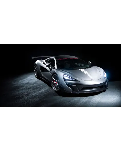 McLaren 570S Vorsteiner 570-VX Aero Front Bumper w/Carbon Fiber Front Splitter