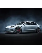 Tesla Model 3 Vorsteiner Volta Aero Carbon Fiber Front Spoiler Tesla Model 3 Vorsteiner Volta Aero Carbon Fiber Front Spoiler