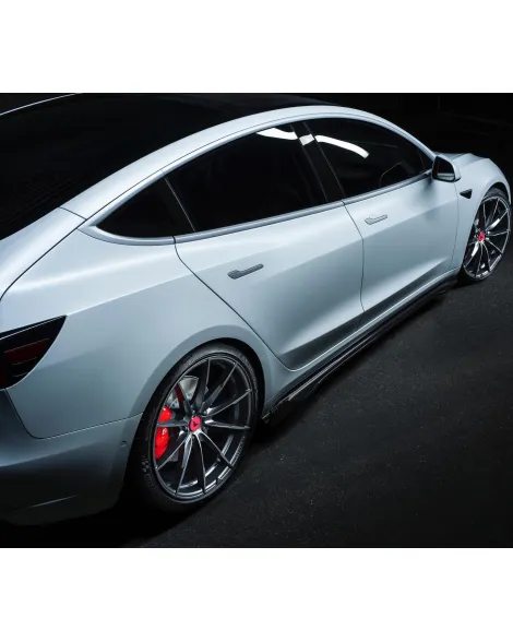 Tesla Model 3 Vorsteiner Volta Aero Carbon Fiber Side Skirts