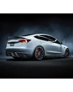 Tesla Model 3 Vorsteiner Volta Aero Carbon Fiber Decklid Spoiler Tesla Model 3 Vorsteiner Volta Aero Carbon Fiber Decklid Spoiler