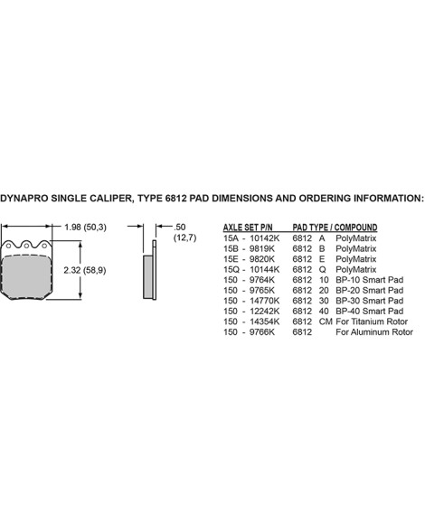 Wilwood Dynapro Dual Piston Caliper Single LW 120-10188