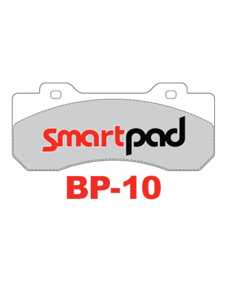 Wilwood BP-10 6812-10 Brake Pads (Set of 4 Pads for 2 Calipers)