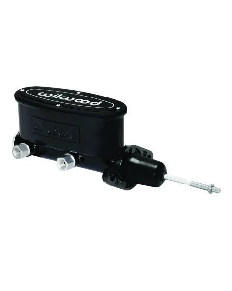 Wilwood 7/8" Aluminium Tandem Master Cylinder Dual Outlet w/ Pushrod Black 260-9439-BK Wilwood 7/8" Aluminium Tandem Master Cylinder Dual Outlet w/ Pushrod Black 260-9439-BK